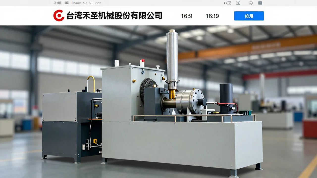 台湾禾圣机械股份有限公司 首页主视觉